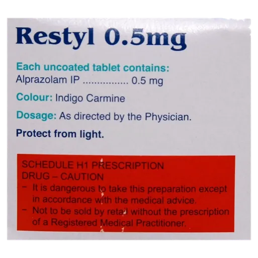 restyl 0.5mg tablet 15's